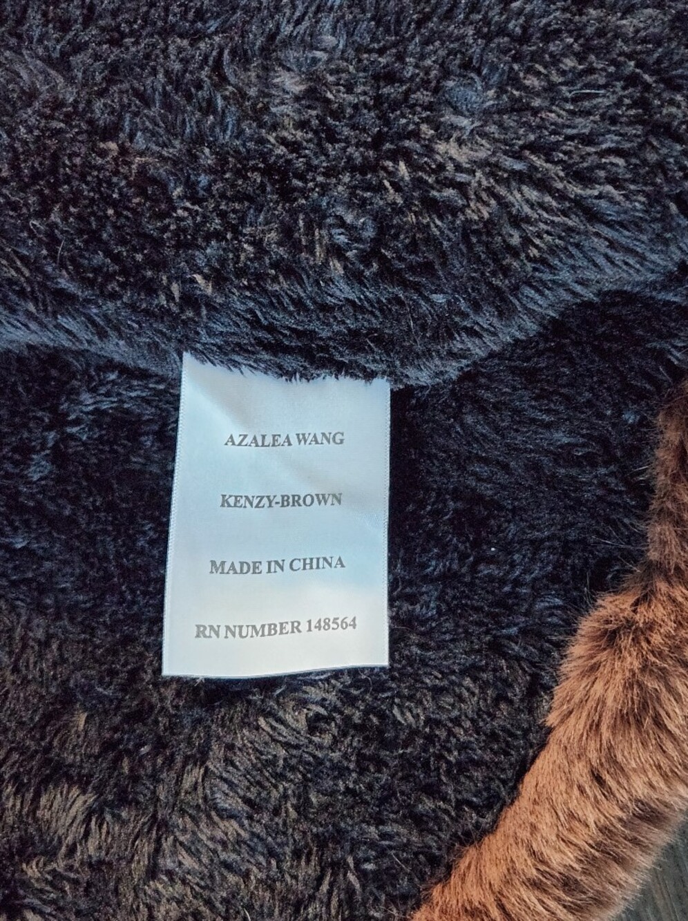 Azalea Wang Faux Leather And Fur Coat - Picture 3 of 5